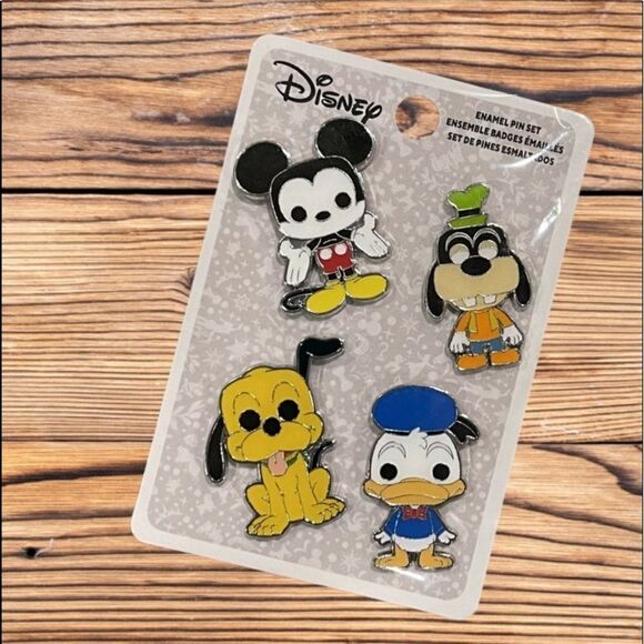 RARE Disney X Funko Pop Backpack & Pin Collection Set Sensational Six - Picture 8 of 9